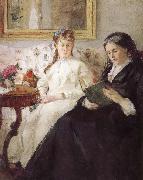 Berthe Morisot, Artist-s monther and his sister